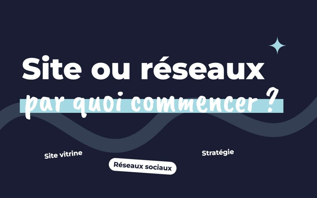 Site vitrine ou réseaux sociaux